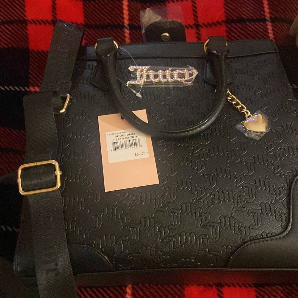 COPY - Juicy Couture GP Liquorice Heartless Tote